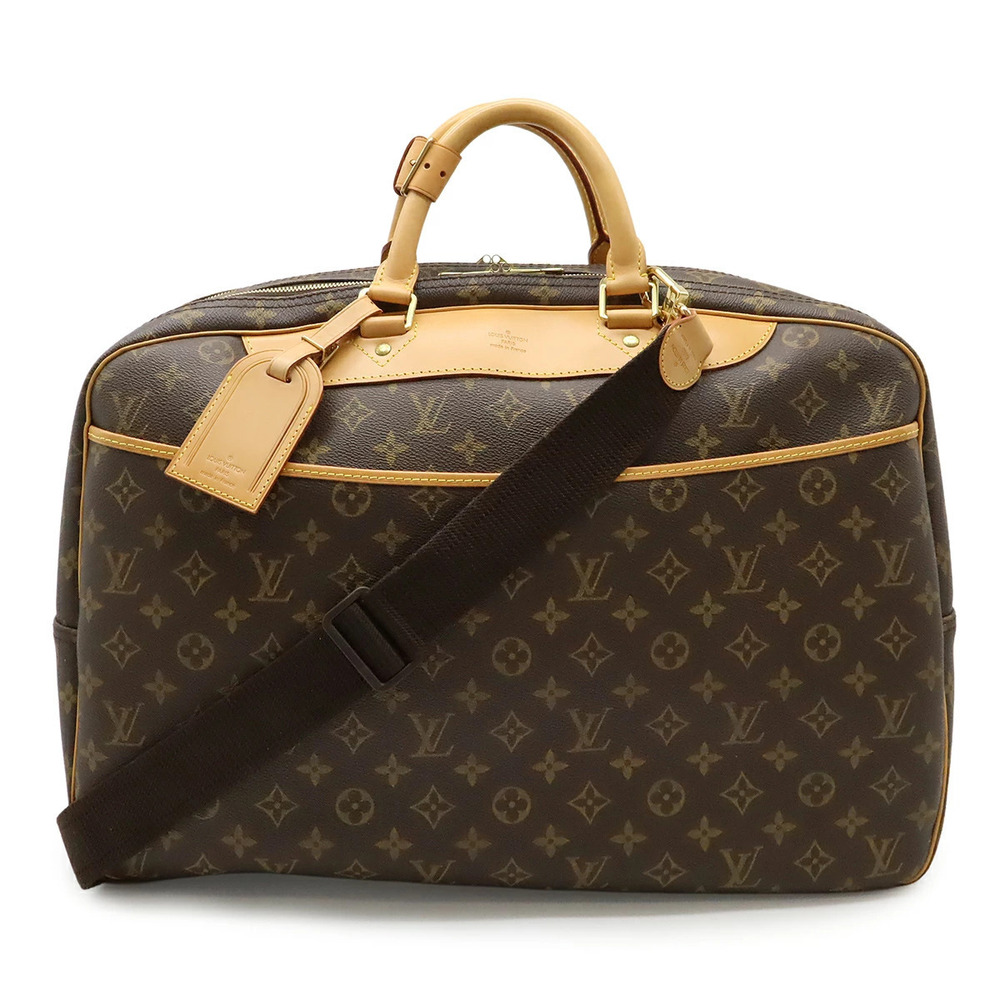 LOUIS VUITTON Monogram Alize Earl Boston Bag Travel Handbag Shoulder